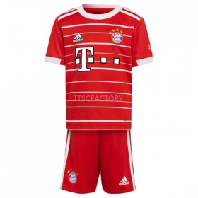 Camisolas de futebol Bayern München Criança Equipamento Principal 2022/23 Manga Curta